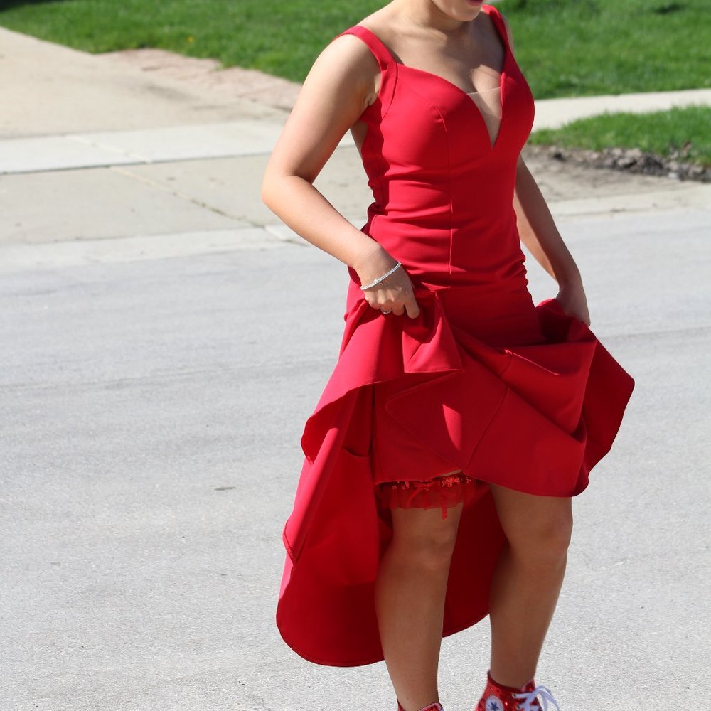 Red Long Prom Dress